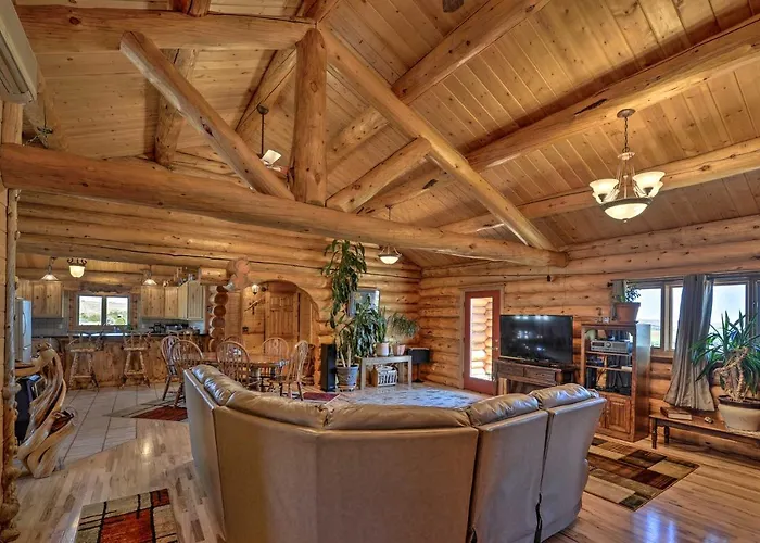 Exquisite Log With Valley Views! Holiday home *