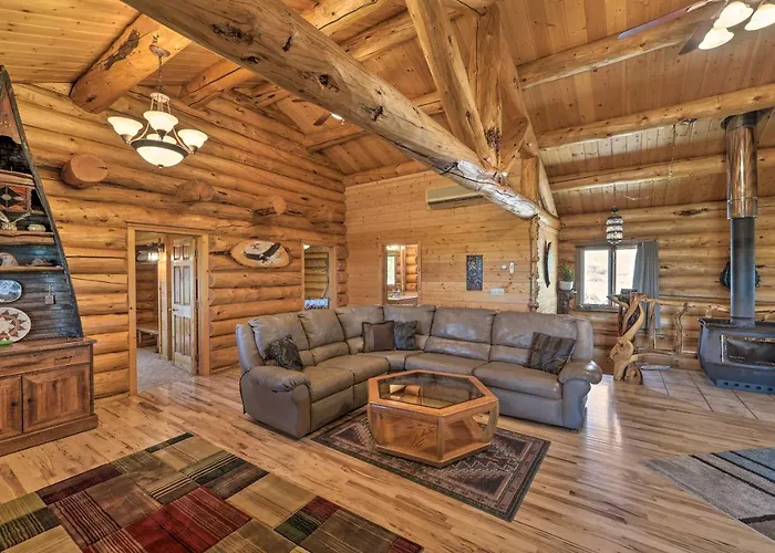 Holiday home Exquisite Log With Valley Views!