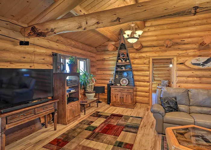 Exquisite Log With Valley Views! Holiday home